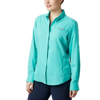 Columbia Ženske Košulje - PFG Tamiami II Long Sleeve Plave | JUTF-64982